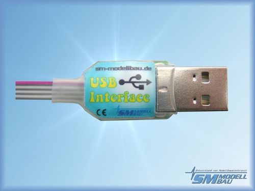USB Interface, für InfoSwitch, LipoWatch, UniSens und UniLog, SM # 2550